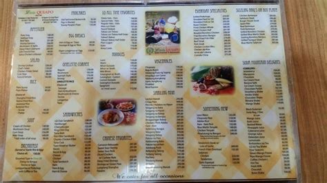 Little Quiapo menu price 2022.